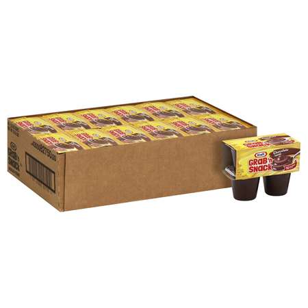 Grab N Snack Grab 'N Snack 4 Pack Cup Chocolate Pudding 14 oz., PK12 10043000827502